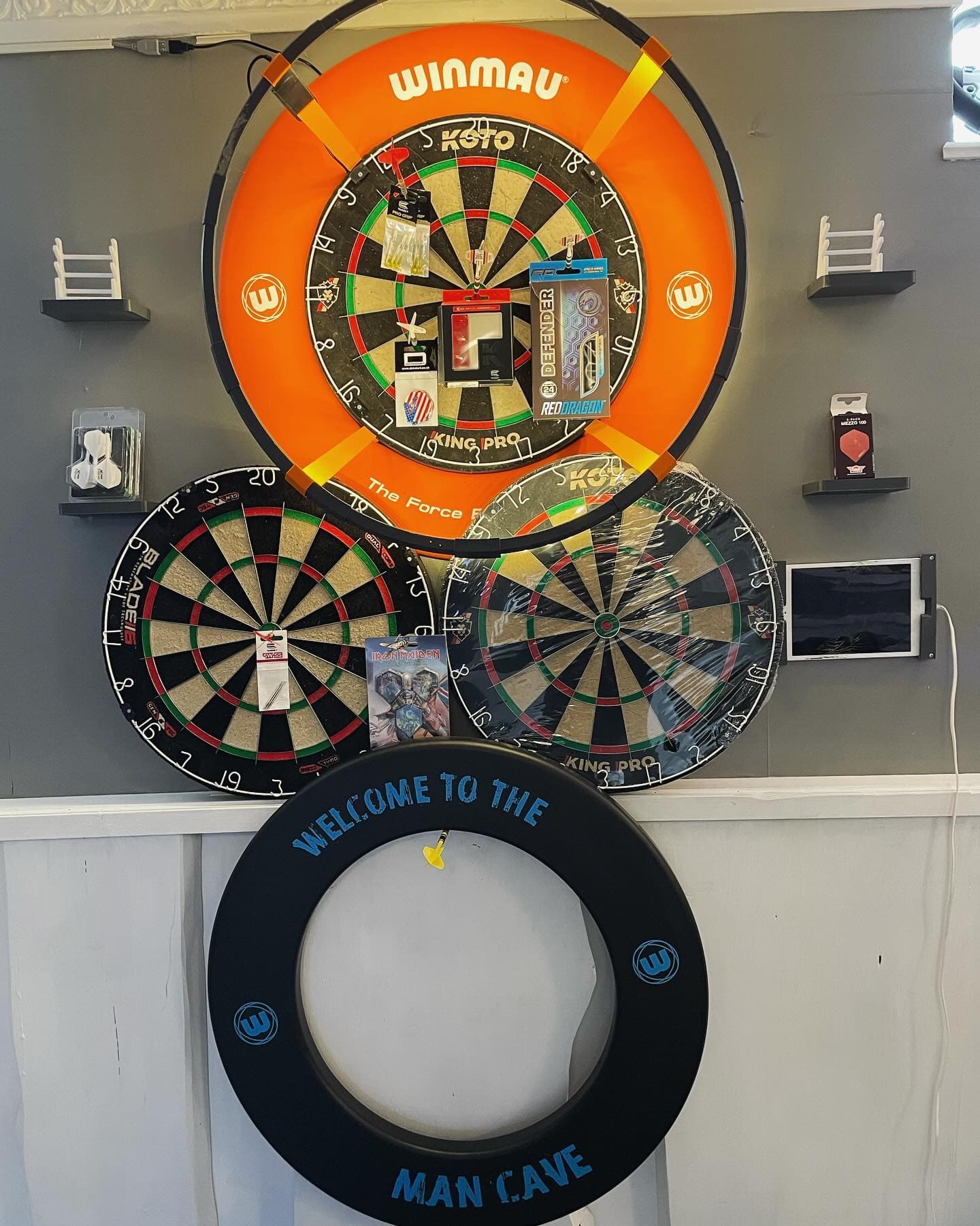 Time to build a setup for my sister and brother in law in their new house 👌🎯 thanks dartshopper for great gear as usual 🫶 #dartshopper #dart