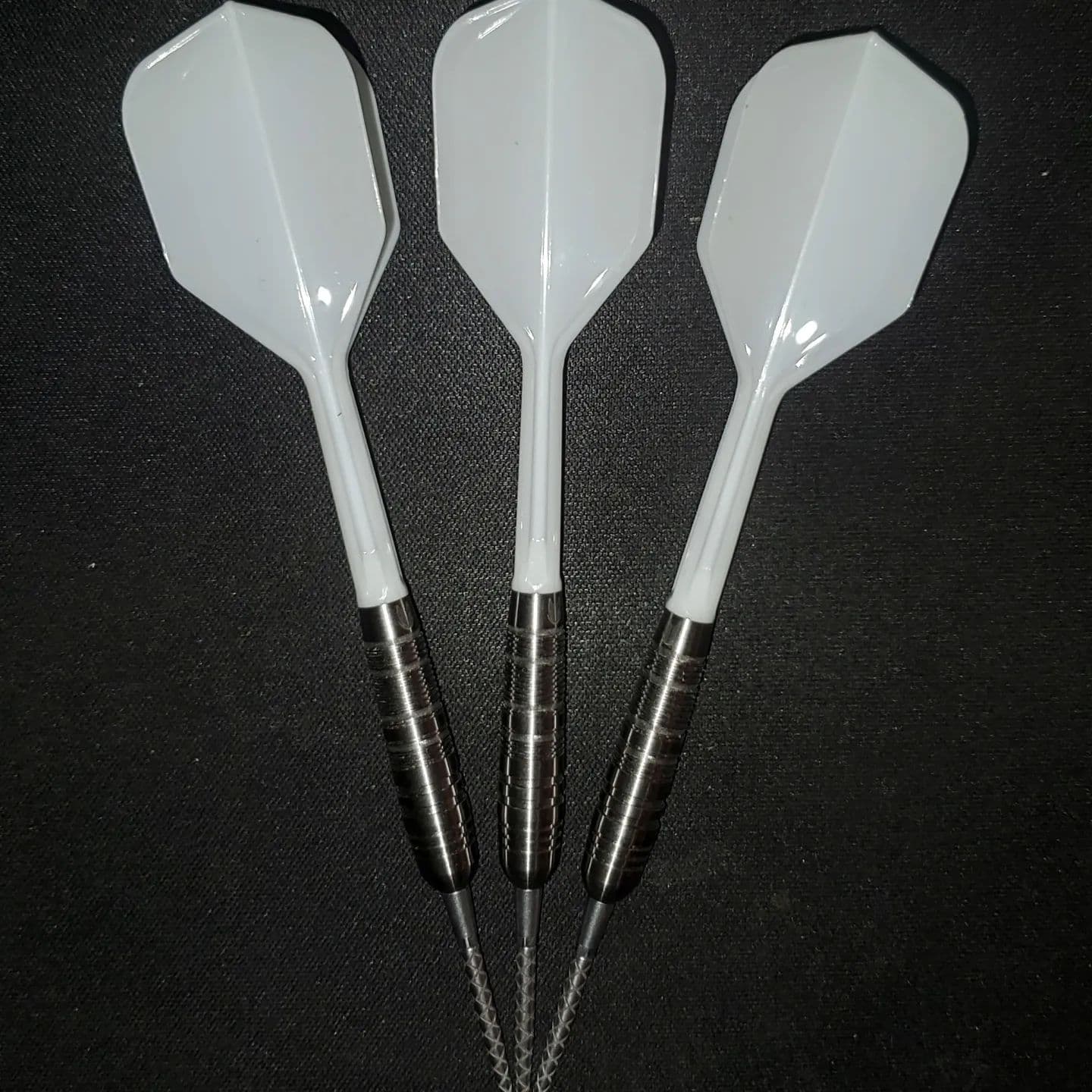 Not to be outdone in the thick category: Target Crux Japan "Trust" with diamond storm swiss points.  These are some lovely barrels, hopefully will have the "Brave" model in soon.#dartshopper