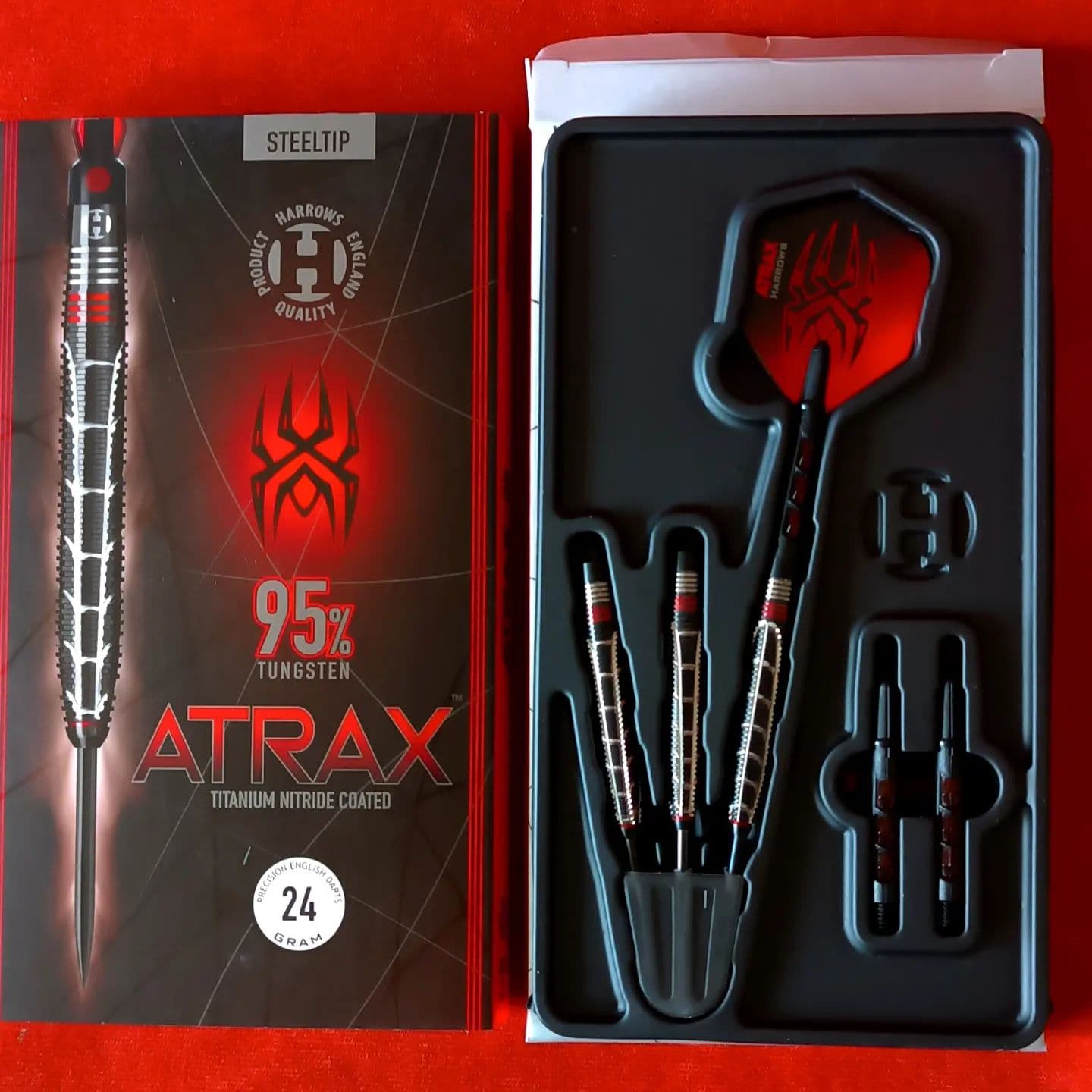 new darts #dartshopper #harrows #atrax