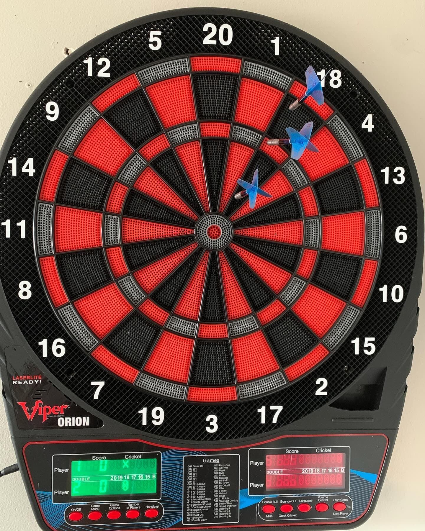 Working the 18s with my new darts from dartshopper. #Dartshopper